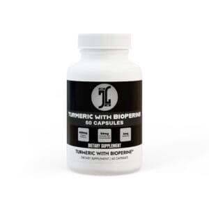 Turmeric with BioPerine® (Black Pepper Fruit Extract) Supplement (60 Capsules)