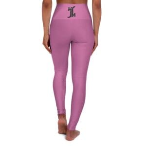 Women's Life as JL High Waisted Leggings (Pink)